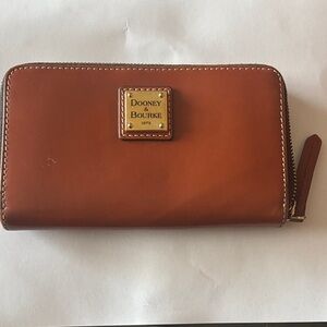 Dooney & Bourke Brown Clutch